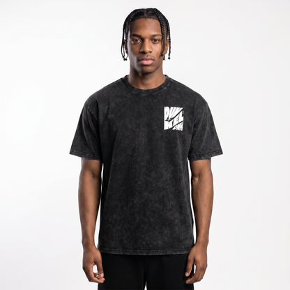 DUNKEL Snow Washed Oversized Cotton T-Shirt