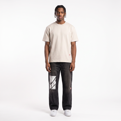 DUNKEL Heavyweight Cotton Dropped-Shoulder T-Shirt